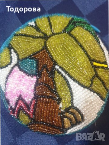 Старо мънистено портмоне, снимка 3 - Антикварни и старинни предмети - 39725871