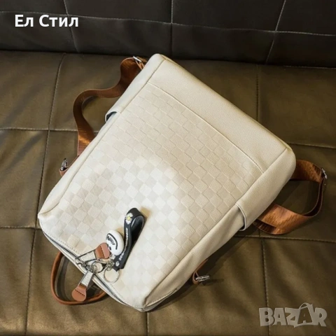 💕Дамска раница .Екрю., снимка 4 - Раници - 53562696