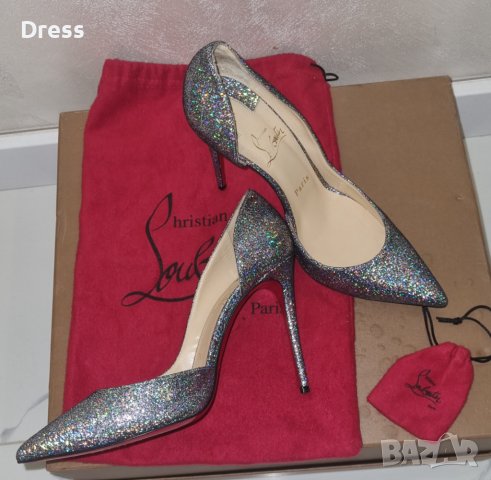 Оригинални обувки Christian Louboutin 38, снимка 2 - Дамски обувки на ток - 43211708