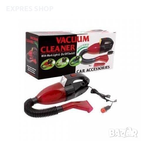 КОМПАКТНА ПРАХОСМУКАЧКА ЗА КОЛА CAR VACUUM CLEANER, снимка 3 - Аксесоари и консумативи - 37760363