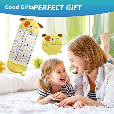 2в1 Детски спален чувал HAPPY NAPPERS, Куче, снимка 5 - Спални чували за бебета и деца - 43389646