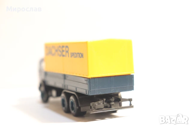 HERPA H0 1/87 DACHSER IVECO MAGIRUS KАМИОН МОДЕЛ TIR, снимка 4 - Колекции - 51073569