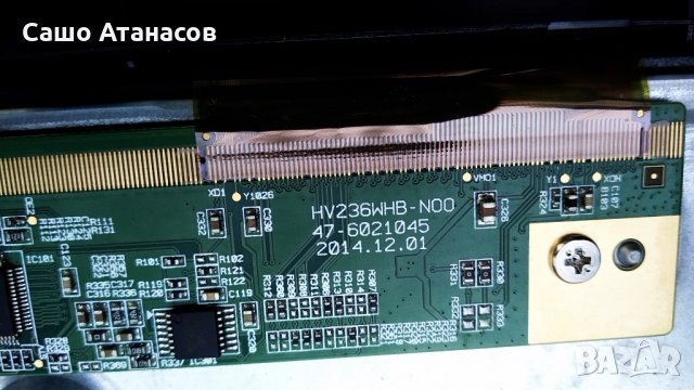 TELEFUNKEN T24TX275LPB със счупена матрица ,17IPS61-3 ,17MB82S ,VES236WNVB-2D-N01 ,HV236WHB-N00, снимка 13 - Части и Платки - 28874966