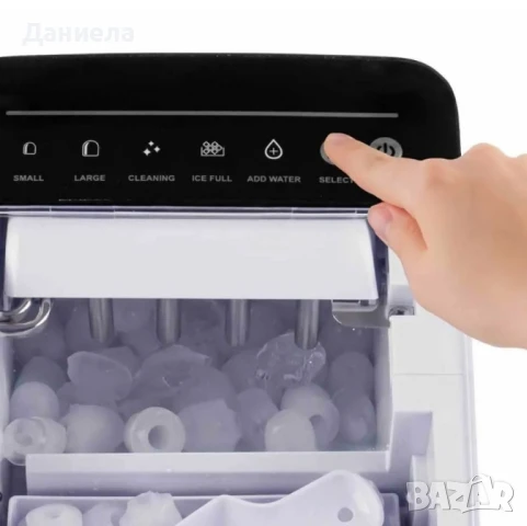 Ледогенератор Muhler MI-1355 — бързо производство на лед за всякакви поводи, снимка 2 - Хладилници - 50681304