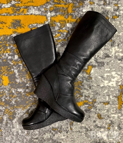 Ботуши естествена кожа 37 номер, снимка 3 - Дамски ботуши - 27331685