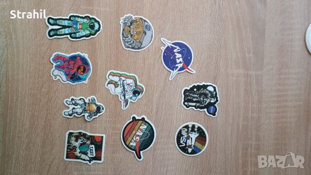 Стикери на космическа тематика -НАСА, снимка 2 - Други - 43927352