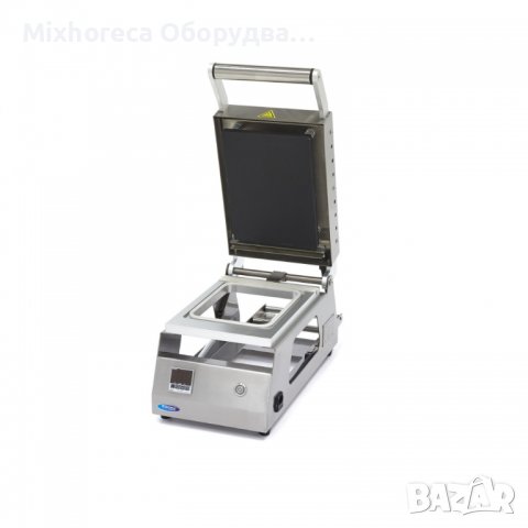 Опаковъчна машина за храна със запечатване отгоре-малка 25x18 см., 6-8 тави за минута, снимка 7 - Обзавеждане на кухня - 38482454