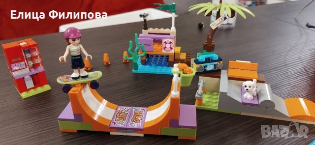 Lego Friends 41099 - Скейт-паркът на Хартлейк, снимка 2 - Конструктори - 43896530