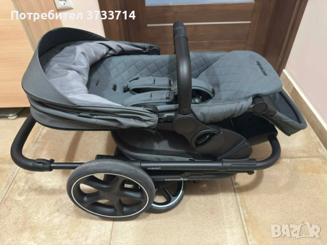 Easywalker Harvey 5 Premium Mineral Gray, снимка 4 - Детски колички - 53213966