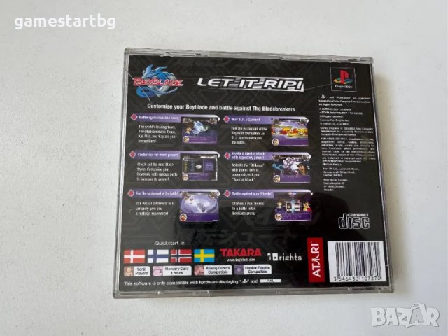 Beyblade за PS1, снимка 2 - Игри за PlayStation - 49972902