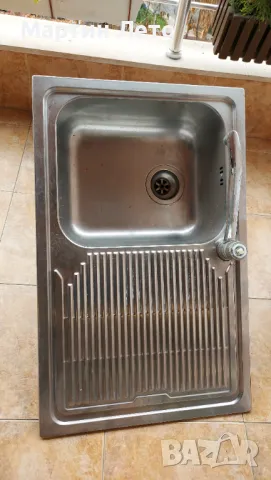 Мивка от инокс Franke. 79Х50 см, снимка 2 - Мивки - 47983818