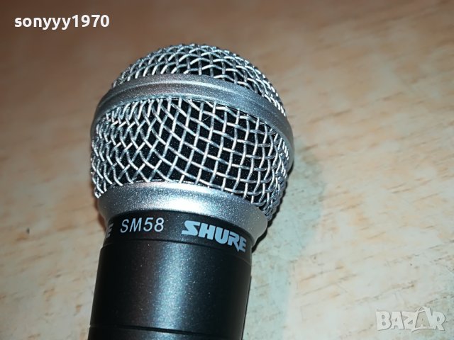 SHURE SM58 MIC 0505221216, снимка 14 - Микрофони - 36665744