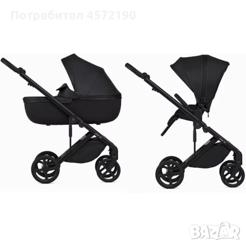 Детска количка Anex Eli black midnight 2in1, снимка 1