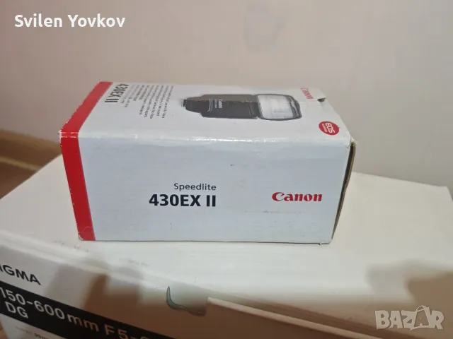 Продавам светкавица за канон 430ex Ii, снимка 6 - Светкавици, студийно осветление - 49700520