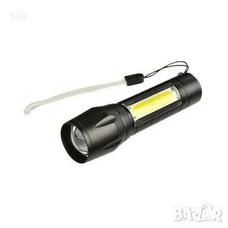 LED джобен фенер с фокус и акумулаторна батерия , снимка 3 - Оборудване и аксесоари за оръжия - 28903132