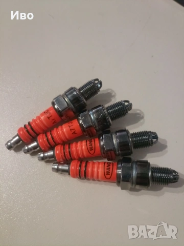 Нови 4бр.триполюсни горивни свещи за мотоциклет, снимка 3 - Части - 53244853
