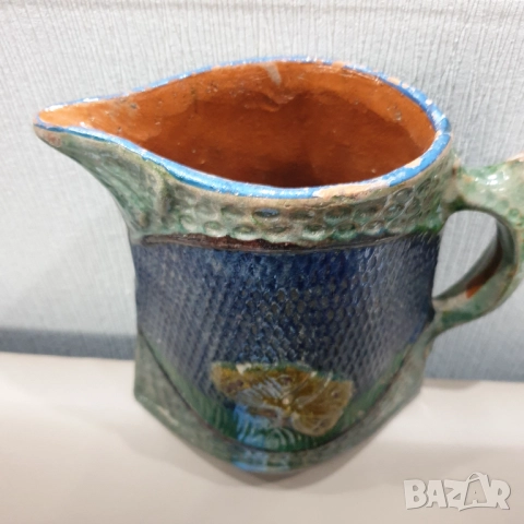 Стара керамична кана, снимка 5 - Колекции - 52259066