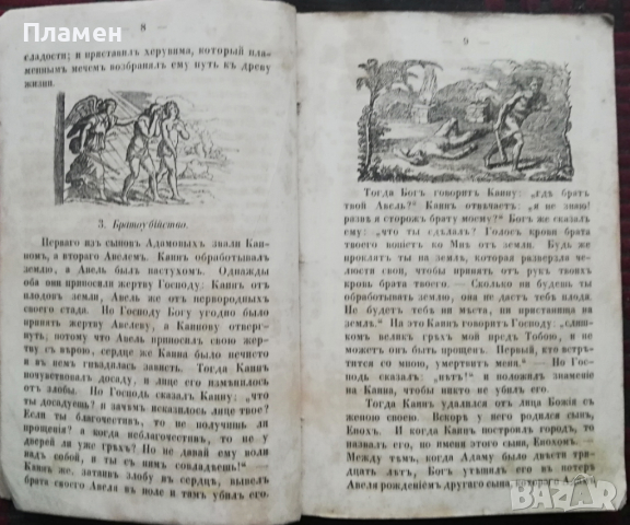 Библейская история /1859/, снимка 3 - Антикварни и старинни предмети - 36430795