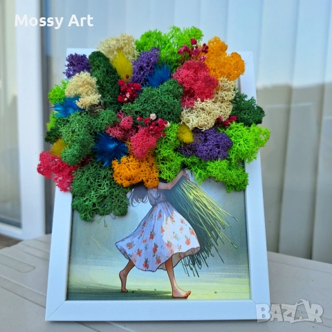 Декорации със скандинавски мъх, снимка 5 - Декорация за дома - 53198913