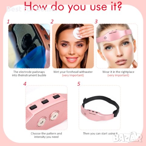 Brrnoo уред  за подобряване на съня и облекчаване на главоболие и мигрена, снимка 4 - Масажори - 44124014