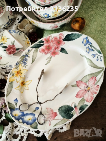 Сервиз Villeroy & Boch – Flora Bella, снимка 3 - Сервизи - 52417762