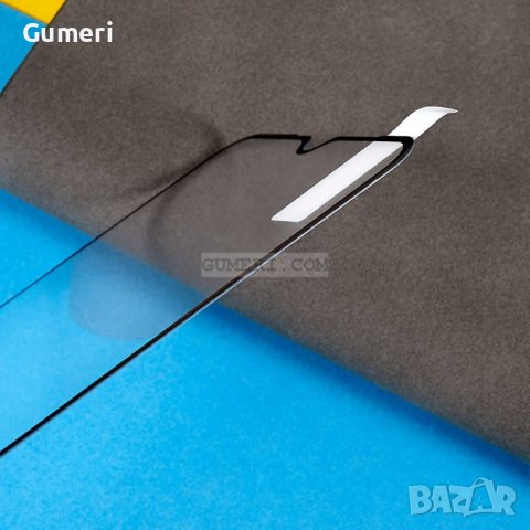 Realme C30 Стъклен Протектор за Целия Екран - Full Glue, снимка 6 - Фолия, протектори - 38184750
