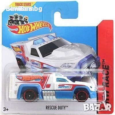 Колекционерска количка Rescue Duty Hot Wheels High Speed Wheels  Цена: 19.99лв./бр.