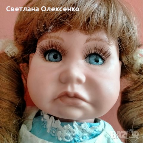 Порцеланова кукла 46 см, снимка 13 - Колекции - 37508759