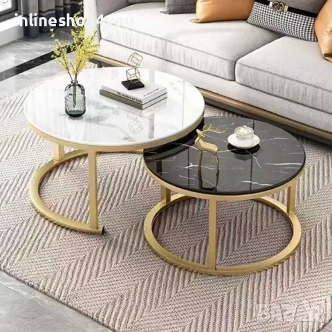 Кръгла Масичка за кафе 