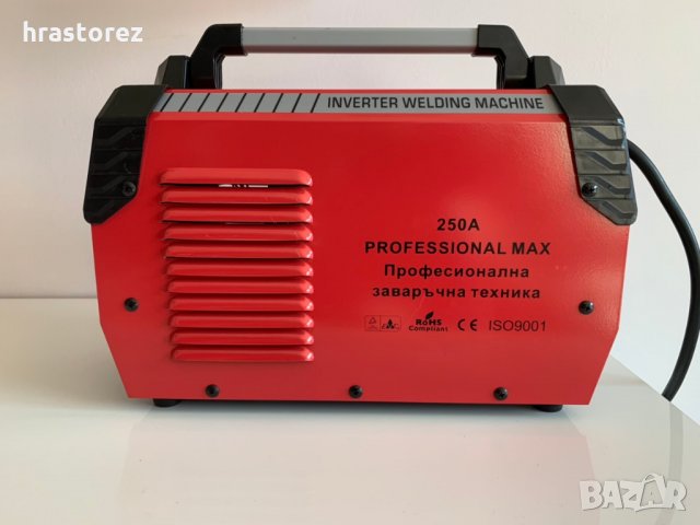 Електрожен 250Ампера PROFESSIONAL /серия RED/ - Промоция на Електрожени, снимка 4 - Други машини и части - 27307948