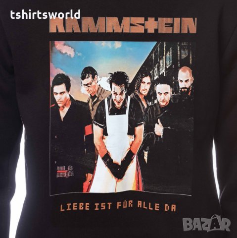 Нов детски суичър с дигитален печат на музикалната група Rammstein, Рамщайн - Liebe ist für alle da, снимка 5 - Детски анцузи и суичери - 34589676