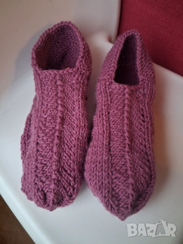 Дамски терлици - 100% вълна, снимка 3 - Якета - 52833439