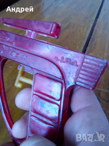 Стар воден пистолет,играчка #4, снимка 6 - Антикварни и старинни предмети - 27583047