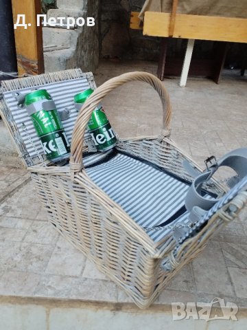 Кошница за пикник, снимка 2 - Къмпинг мебели - 43290909