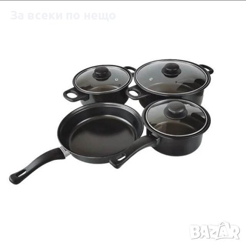 Комплект тенджери 7 части, снимка 3 - Съдове за готвене - 43132710