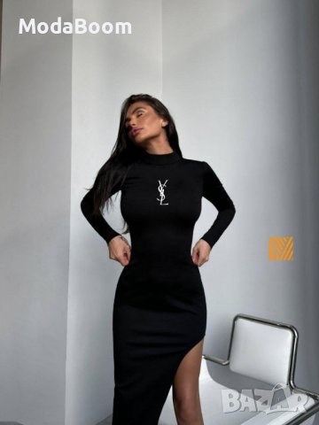 🤍🖤Louis Vuitton дамски луксозни рокли / два цвята🖤🤍, снимка 2 - Рокли - 43505530