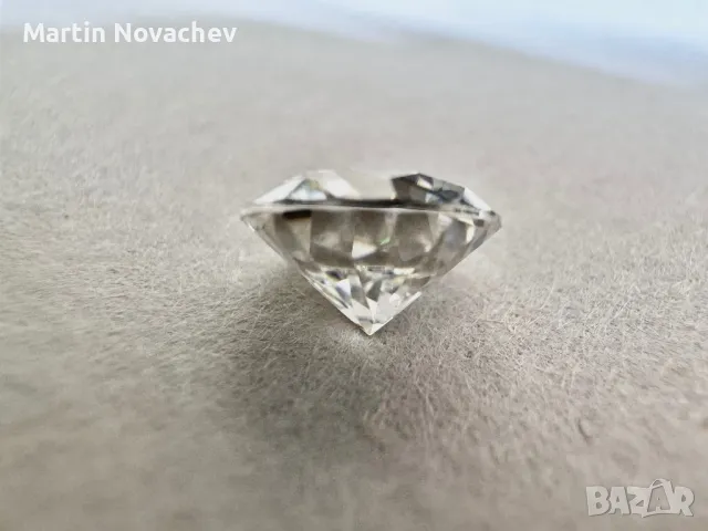 Диамант 2 карата , мойсанит, за бижу и подарък, снимка 7 - Други - 46061513