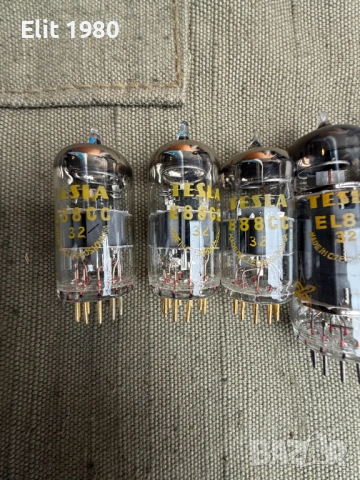 Продавам Радио лампи Е88CC, снимка 2 - Други ценни предмети - 52933071