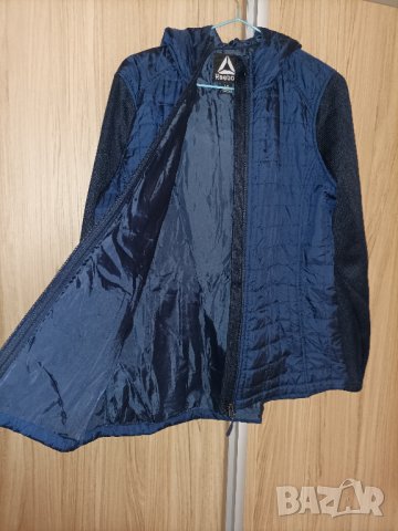 Яке с качулка Reebok пролет-есен , снимка 4 - Якета - 43986926