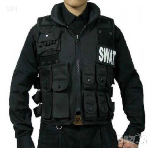 Тактическа жилетка, снимка 3 - Екипировка - 26982092