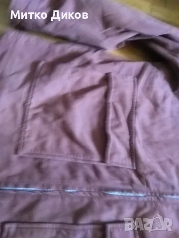 Есенно зимно яке Зара кафяво с подплата размер ХЛ, снимка 4 - Якета - 47307837