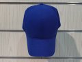 Нова изчистена шапка с козирка в тъмносин цвят, микрофибър, снимка 4