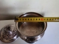 Страхотен Стар Посребрен Съд, снимка 6