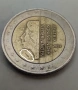 Рядка евро монета вижда се номинала, снимка 2
