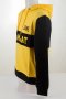 Мъжки суитшърт в черно и жълто марка Leone - L, снимка 3