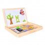 Дървена дъска (кутия с магнитен пъзел), снимка 1 - Рисуване и оцветяване - 34983099