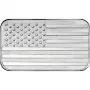 1 тройунция Highland Mint US Flag 999 чисто сребро, снимка 1