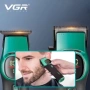Комплект машинки за подстригване и контури-Green series VGR V-885 S2, снимка 7