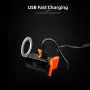 LED TAIL LIGHT стоп светлина за велосипед колело с висока яркост - USB, снимка 4