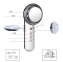 Ултразвуков масажор за лице и тяло с LED микроелектрически EMS масаж., снимка 7